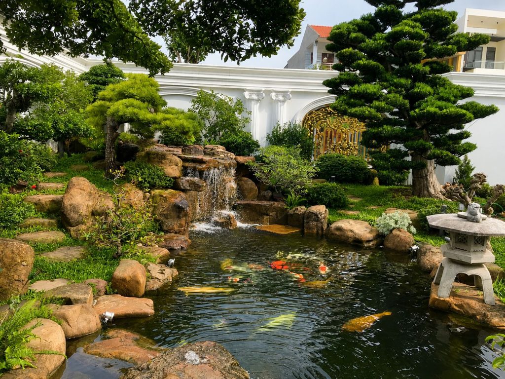 Japanese Garden at Mr. Long’s Villa, Mong Cai, Quang Ninh, Vietnam
