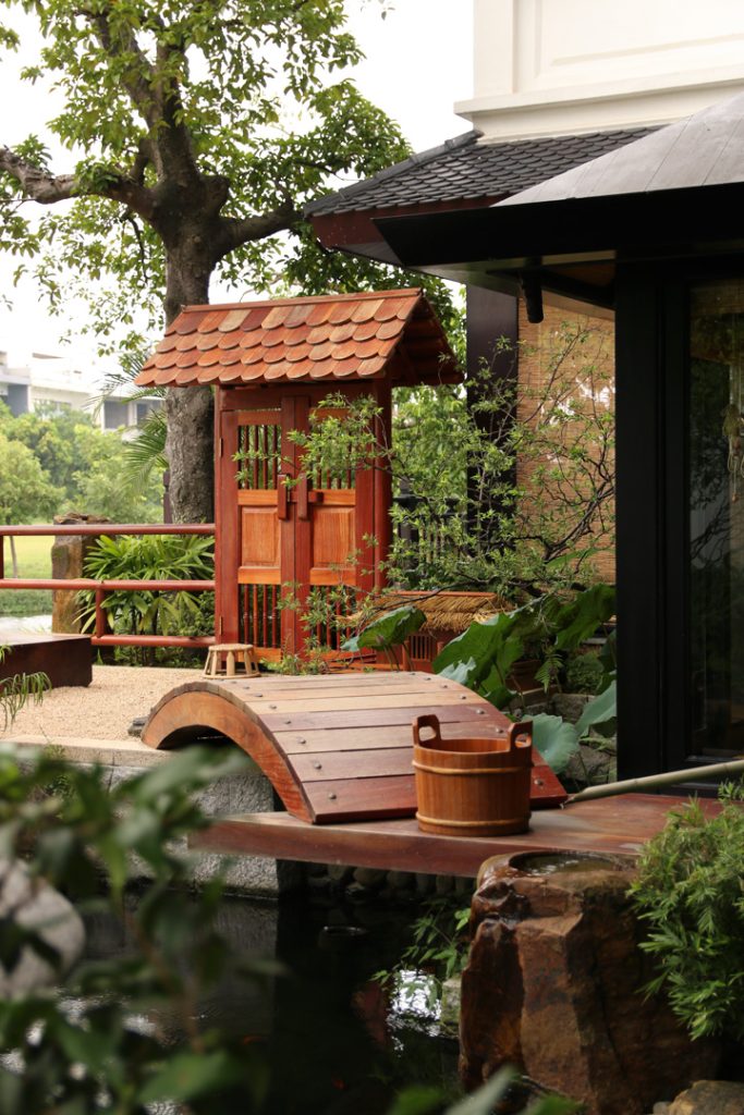 Japanese Garden at Mr. Tuan’s Villa, Ciputra, Hanoi