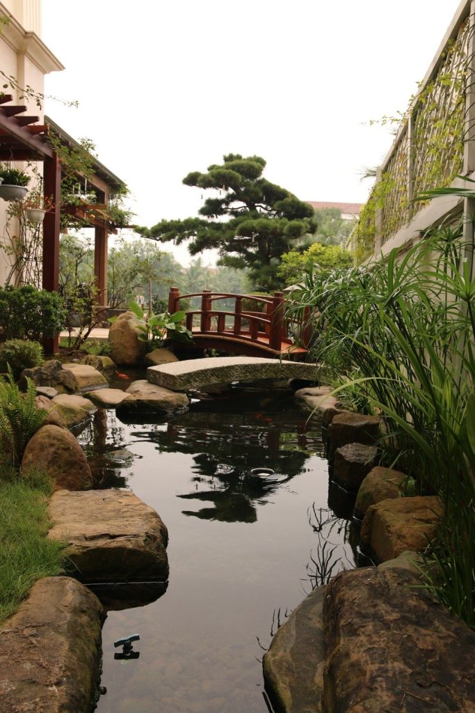 Japanese Garden at Mr. Tuan’s Villa, Vinhomes Riverside, Hanoi